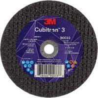 Meule &agrave; tronçonner Cubitron 3, 4" x 0,035", Arbre de 3/8", Type T1, C&eacute;ramique, 21000 Tr/min Distribution Élite MP