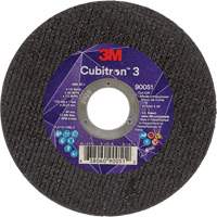 Meule &agrave; tronçonner Cubitron 3, 4-1/2" x 0,04", Arbre de 7/8", Type T1, C&eacute;ramique, 13 300 Tr/min Distribution Élite MP