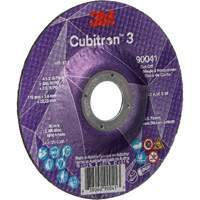Meule &agrave; tronçonner Cubitron 3, 4-1/2" x 0,045", Arbre de 7/8", Type T27, C&eacute;ramique, 13 300 Tr/min Distribution Élite MP