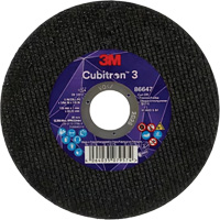 Disque de coupe Cubitron 3, 5" x 9/32", Arbre de 3/8", Type 41 Distribution Élite MP