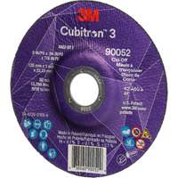 Meule &agrave; tronçonner Cubitron 3, 5" x 0,04", Arbre de 7/8", Type 27, C&eacute;ramique, 60 Tr/min Distribution Élite MP