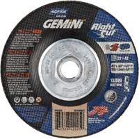 Gemini RightCut Right Angle Cut-Off Wheel, 4-1/2" x 0.045", 5/8"-11 Arbor, Type 27/42, Aluminum Oxide, 13580 RPM Distribution Élite MP