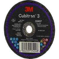 Cubitron 3 Cut-Off Wheel, 3" x 0.063", 3/8" Arbor, Ceramic Distribution Élite MP