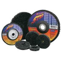 Disques non tiss&eacute;s &agrave; remplacement rapide pour d&eacute;capage Bear-Tex, 2" dia., Grain Extra grossier, Carbure de silicium Distribution Élite MP