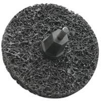 Disques non tiss&eacute;s &agrave; remplacement rapide pour d&eacute;capage Bear-Tex, 3" dia., Grain Extra grossier, Carbure de silicium Distribution Élite MP