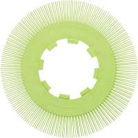 Brosse radiale en soies de pr&eacute;cision type S PN-RB sans adaptateur Scotch-Brite, C&eacute;ramique, Grain 50+, 8" dia. Distribution Élite MP