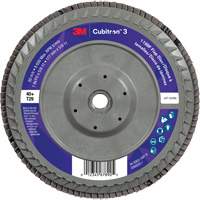Disque &agrave; lamelles conique 1169F Cubitron 3 &agrave; changement rapide, 7" x 5/8"-11, Type T29, Grain 40+, C&eacute;ramique Distribution Élite MP