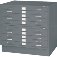 Steel Plan Files, 5 Drawers, 40-3/8" W x 29-3/8" D x 16-1/2" H Distribution Élite MP