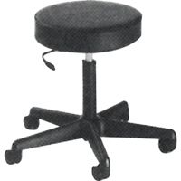 900 Series Task Stool, Mobile, Adjustable, 23" - 33", Vinyl Seat, Black Distribution Élite MP