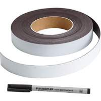 Write-On Magnetic Label, Magnetic, 600" L x 1" W Distribution Élite MP