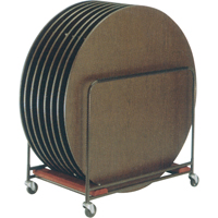 Chariots de table empilables, 49" la x 31,25" p x 41,25" h Distribution Élite MP