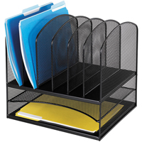 Onyx Steel Mesh Desktop Organizers Distribution Élite MP