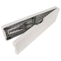 Banc pliant, Poly&eacute;thyl&egrave;ne, 72" lo x 12" la x 17" h Distribution Élite MP