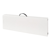 Banc pliant, Poly&eacute;thyl&egrave;ne, 72" lo x 12" la x 17" h Distribution Élite MP