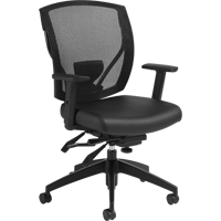 Chaises &agrave; bras Multi-Tilter, Vinyle, Noir, Capacit&eacute; 300 lb Distribution Élite MP