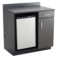 Armoire modulaire, M&eacute;lamine, 39" h x 36" la x 25" P, Nuit d'Asie/noir Distribution Élite MP