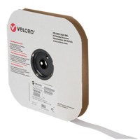 Ruban d'attaches, Crochet, 25 vg x 1", Cousu, Blanc Distribution Élite MP