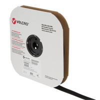 Ruban d'attaches, Crochet, 25 vg x 1", Cousu, Noir Distribution Élite MP