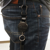 Securit Key Chains, Polycarbonate, 48" Cable, Carabiner Attachment Distribution Élite MP