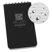 Carnet de notes de poche &agrave; spirale, Couverture souple, Noir, 100 Pages, 3" , 5"  Distribution Élite MP