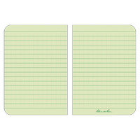 Livre m&eacute;mo, Couverture souple, Havane, 112 Pages, 3-1/2" , 5"  Distribution Élite MP