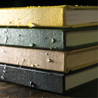 Livre reli&eacute;, Couverture rigide, Jaune, 160 Pages, 4-5/8" , 7-1/4"  Distribution Élite MP