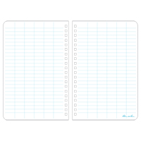 Carnet de notes de poche &agrave; spirale lat&eacute;rale, Couverture souple, Jaune, 64 Pages, 4-5/8" , 7"  Distribution Élite MP