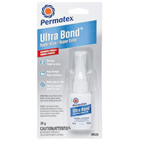 Ultra Bond Fast Drying Super Glue Adhesive, 20 g, Bottle, Clear Distribution Élite MP