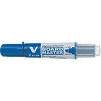 Marqueur effaçable &agrave; sec Vboard Master, Bleu, Pointe Ciseau Distribution Élite MP