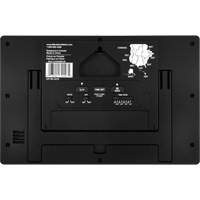 Horloge murale &agrave; r&eacute;glage et ajustement automatiques avec support, Num&eacute;rique, &agrave; piles, Noir Distribution Élite MP