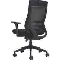 High-Back Weight-Sensing Synchro-Tilter, Mesh, Black Distribution Élite MP