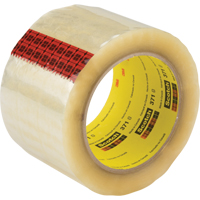 Scotch&reg; Box Sealing Tape 371, Hot Melt Adhesive, 1.9 mils, 36 mm (1-1/2") x 914 m (2998') Distribution Élite MP