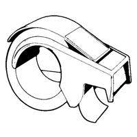 Distributeur manuel de ruban adh&eacute;sif, Standard, Convient au ruban de largeur de 50,8 mm (2") Distribution Élite MP