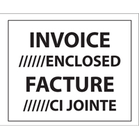 Pochettes pour bordereau d'exp&eacute;dition, 4" lo x 5" la, Style Insertion par l'arri&egrave;re Distribution Élite MP