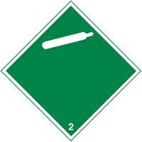 TDG Shipping Labels, Class 2, Gases, Paper Distribution Élite MP