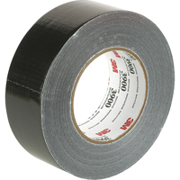 Economy Grade Coloured Duct Tape 3900, 8 mils, Black, 48 mm (2") x 55 m (180') Distribution Élite MP