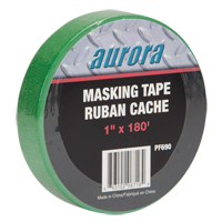 Painters Masking Tape, 25 mm (1") x 55 m (180'), Green Distribution Élite MP