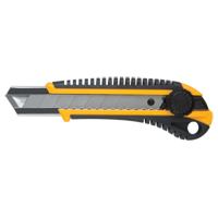 Couteau ATK800, 25 mm, Acier au carbone, Robuste, Prise en Caoutchouc Distribution Élite MP