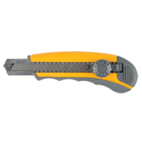 Couteau ATK900, 18 mm, Acier au carbone, Robuste, Prise en Plastique Distribution Élite MP