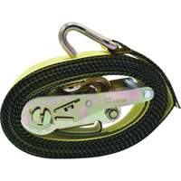 Tendeurs d'arrimage &agrave; cliquet, Crochet en J, 2" , 16' , Charge d'utilisation max. 10 000 lb Distribution Élite MP