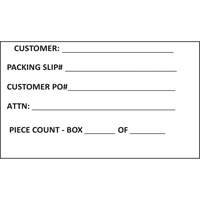 Generic Shipping Label, 4" W x 6" L, White Distribution Élite MP