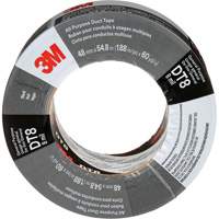 DT8 All-Purpose Duct Tape, 8 mils, Black, 48 mm (2") x 55 m (180') Distribution Élite MP