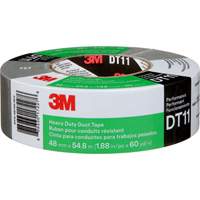DT11 Heavy-Duty Duct Tape, 11 mils, Silver, 48 mm (2") x 55 m (180') Distribution Élite MP