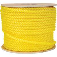 Corde jaune tress&eacute;e 1/2", Polypropyl&egrave;ne, 335' Distribution Élite MP