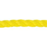 Corde jaune tress&eacute;e 1/2", Polypropyl&egrave;ne, 335' Distribution Élite MP