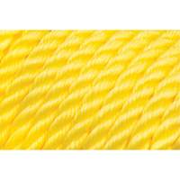 Corde jaune tress&eacute;e 5/8", Polypropyl&egrave;ne, 200' Distribution Élite MP