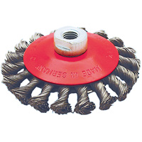 BK4520T Roue conique torsad&eacute;e &agrave; nuds, Dia. 4-1/2", Fils 0,02", Arbre 5/8"-11 Distribution Élite MP