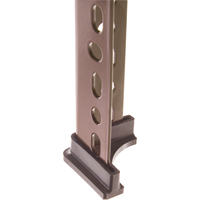 Accessoires pour corni&egrave;res perfor&eacute;es - Pied en plastique (montant simple) Distribution Élite MP