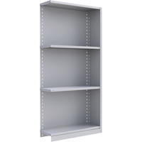 Interlok Shelving Unit, Steel, Boltless, 800 lbs. Capacity, 36" W x 76" H x 24" D Distribution Élite MP