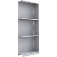 &eacute;l&eacute;ment de rayonnage Interlok, Acier, Sans boulons, Capacit&eacute; 800 lb, 36" la x 88" h x 24" p Distribution Élite MP